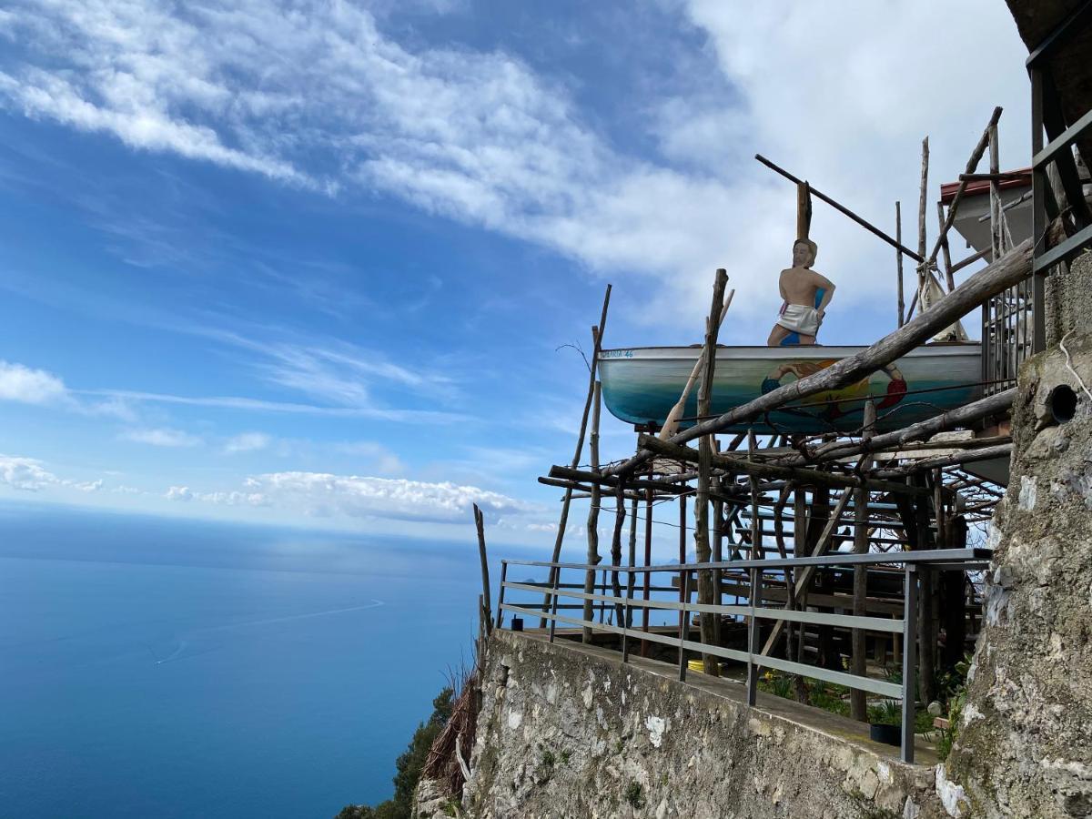 Il Profumo Dei Fiori Apartment Praiano Luaran gambar