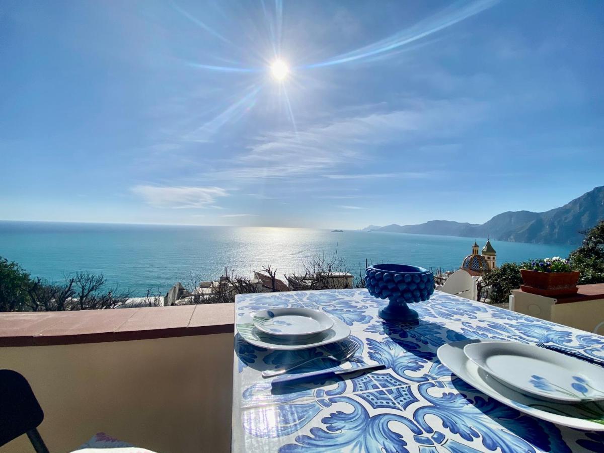 Il Profumo Dei Fiori Apartment Praiano Luaran gambar