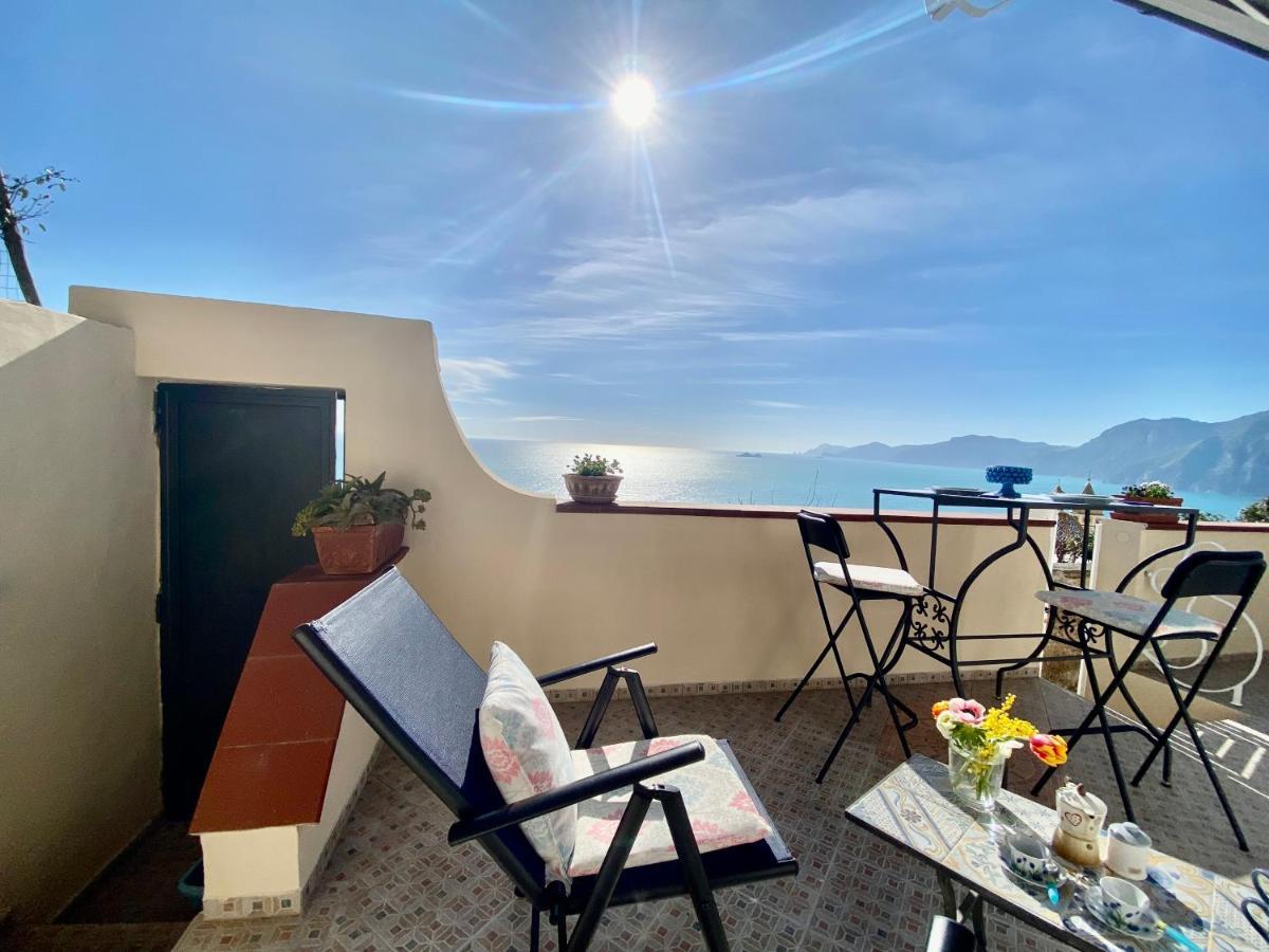 Il Profumo Dei Fiori Apartment Praiano Luaran gambar